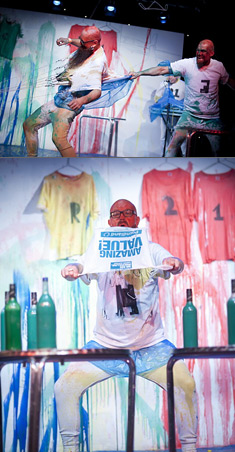 Akhe (St. Petersburg/Russland) „Monochrom“ Performance