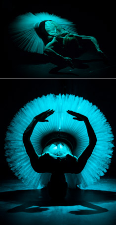 Andrea Miltnerová (Prag/Tschechien) „Dance of the Magnetic Ballerina“ Tanz